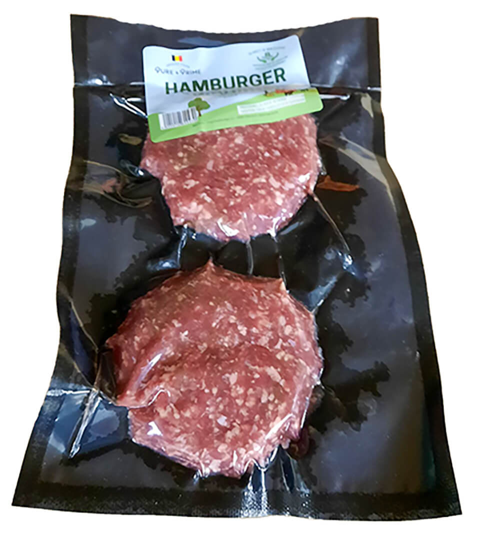 Pure & Prime Hamburger pur boeuf bio 2x140g